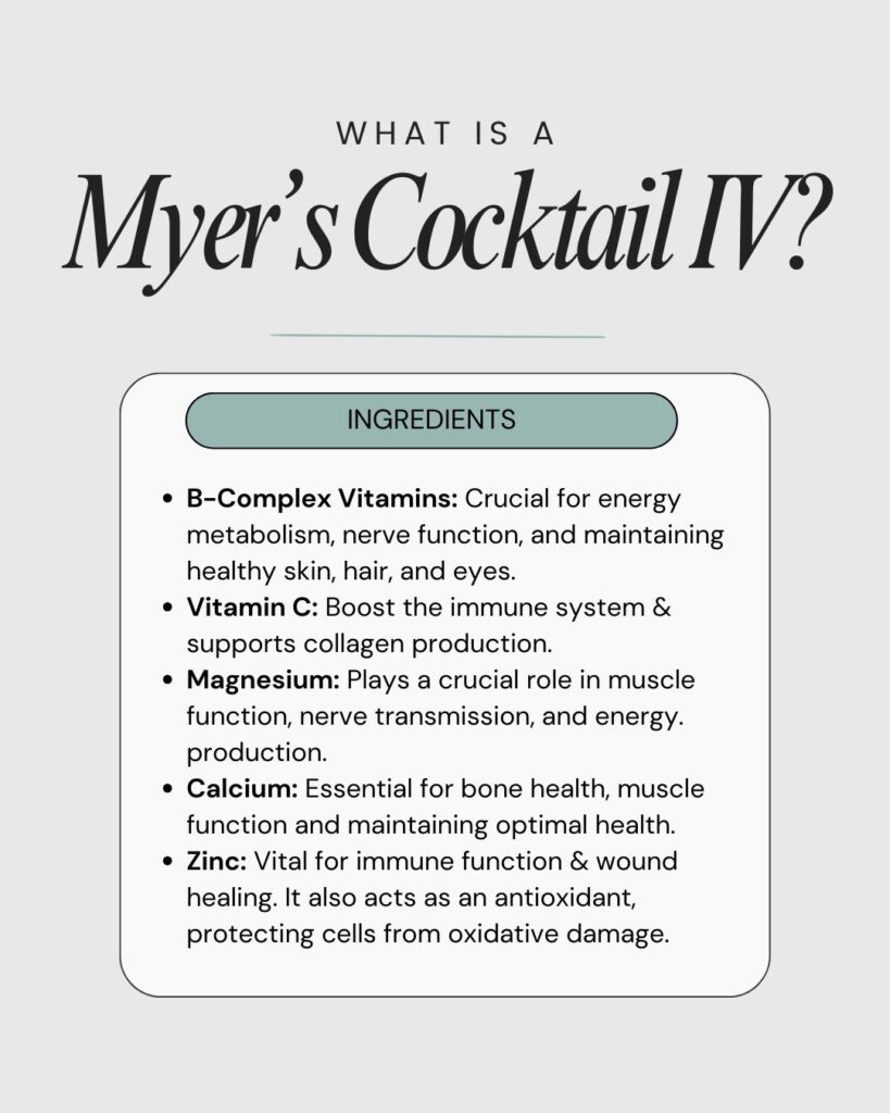 What Is a Myers Cocktail and What Are the Benefits